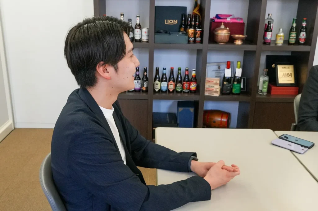 ㈱池光エンタープライズ 営業部長の郷さんとの対談模様④