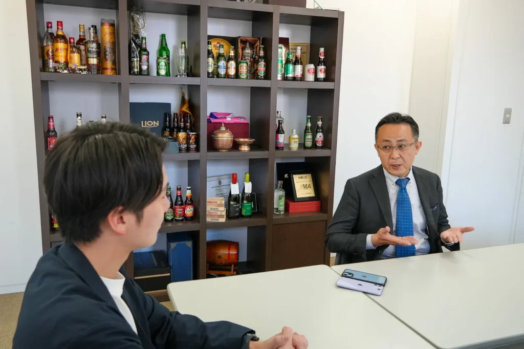 ㈱池光エンタープライズ 営業部長の郷さんとの対談模様③