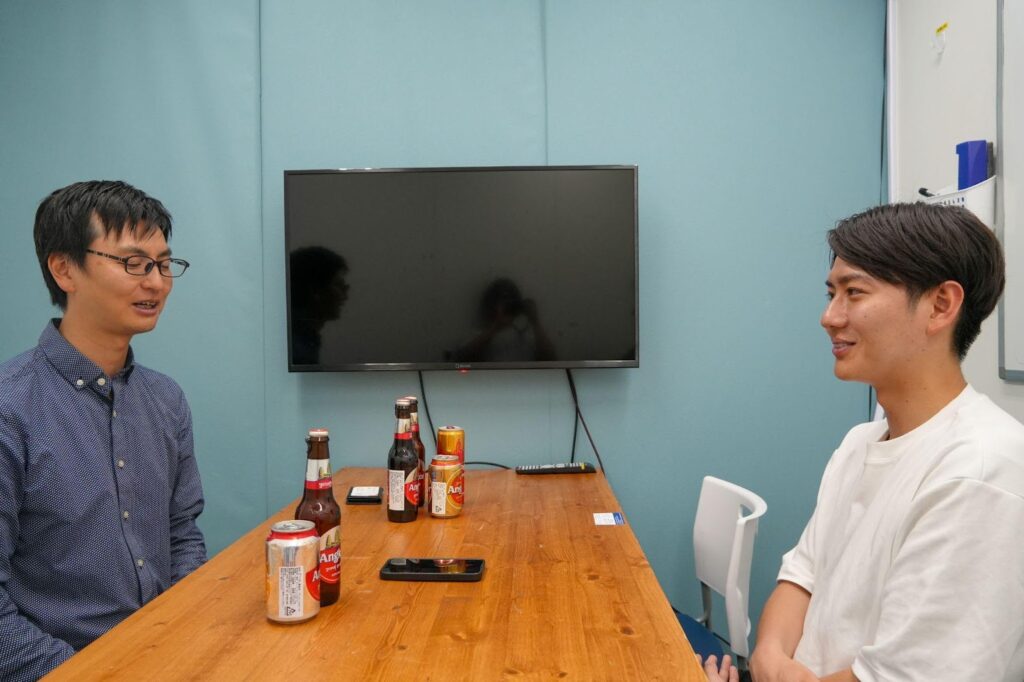 KJP株式会社取締役 中嶋さんとの対談の様子②