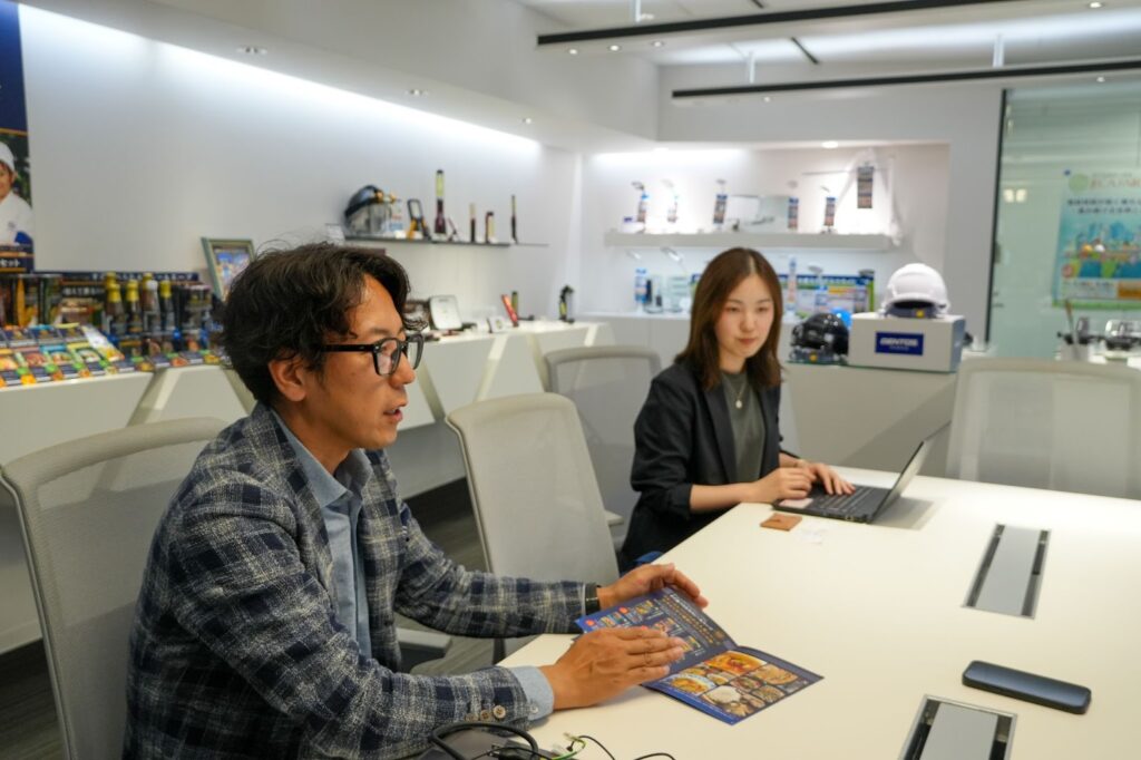 制作プロモーション課の係長・山﨑さんと主任・細田さん②