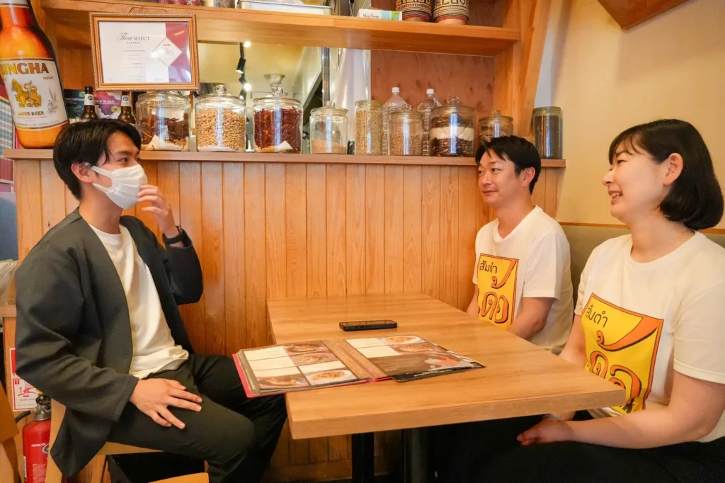 野原さん・伊藤さんとインタビュアー①