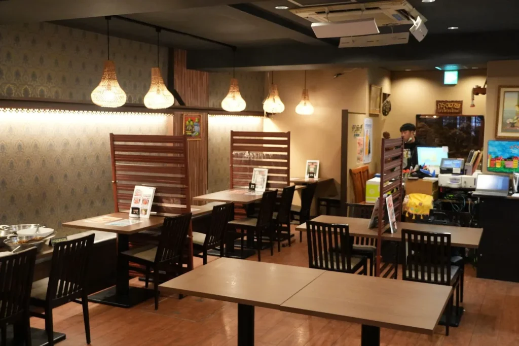 店内の様子