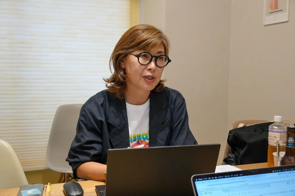 日本での販売を行う相川さん④