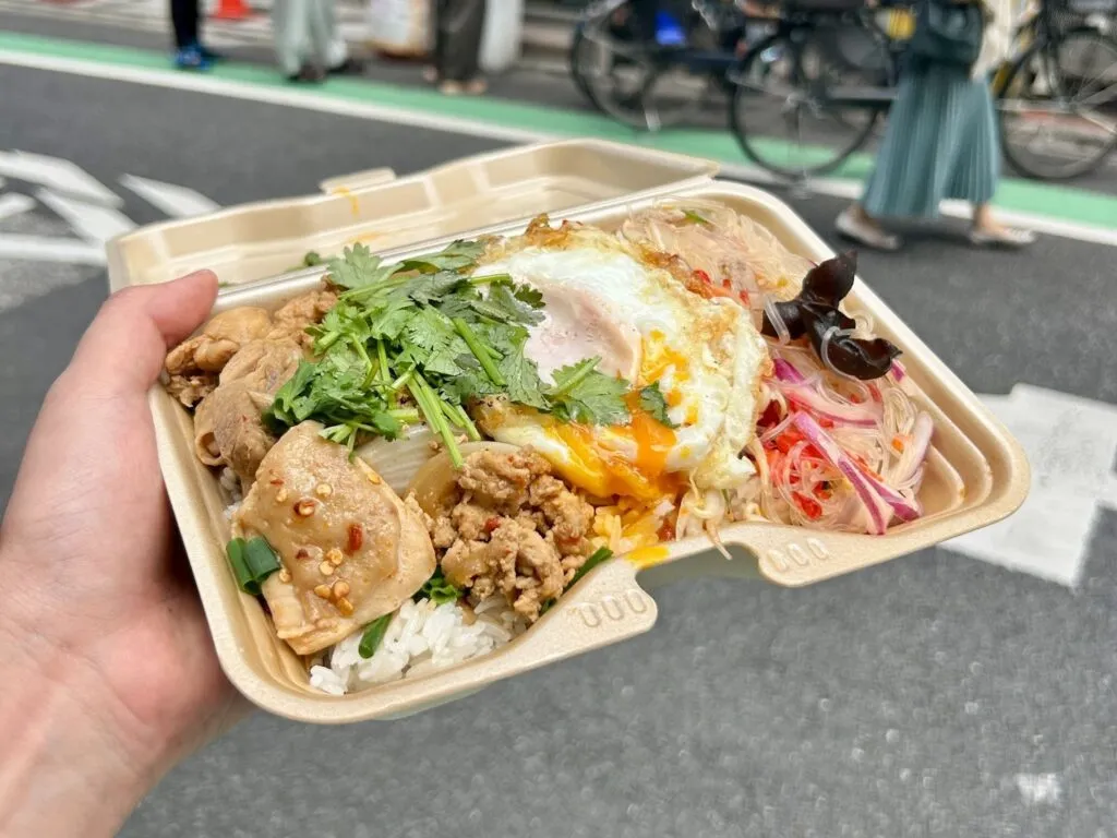 スパイスMARKETさんのぶっかけランチ