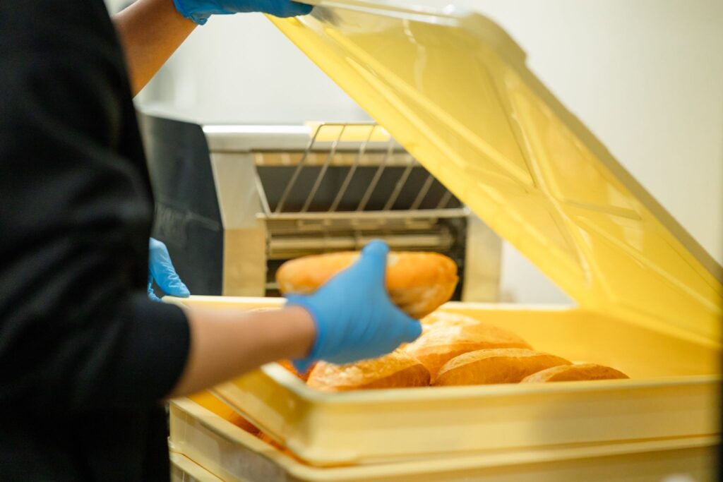 TOKYO BÁNH MÌ STANDの厨房の様子①