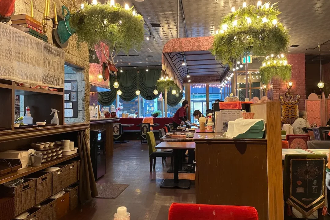 バンコクナイト銀座の店内