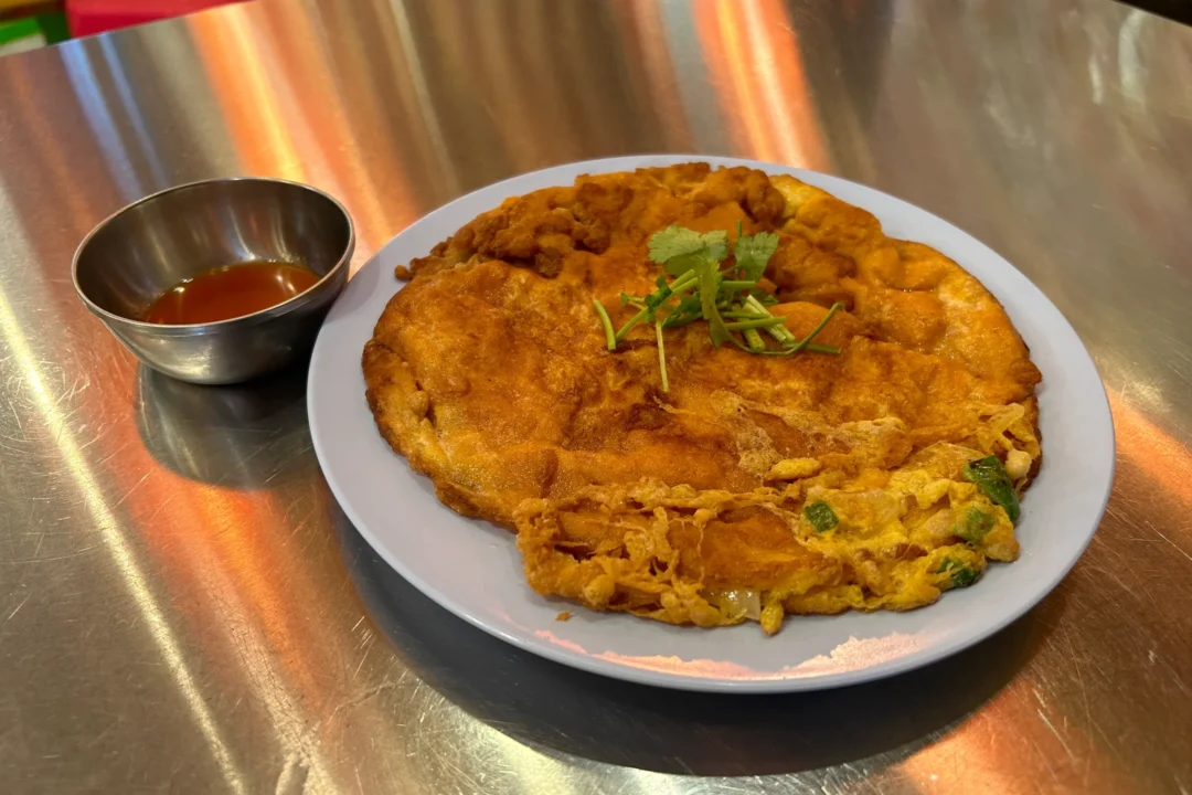 タイ屋台999 日比谷店のタイ風オムレツ タイ屋台999 日比谷店のタイ風オムレツ