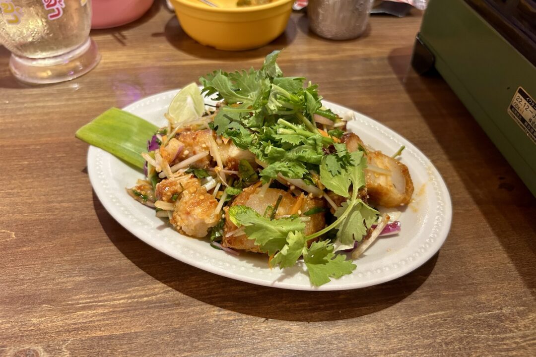 タイ屋台ラオラオのナムトックムー