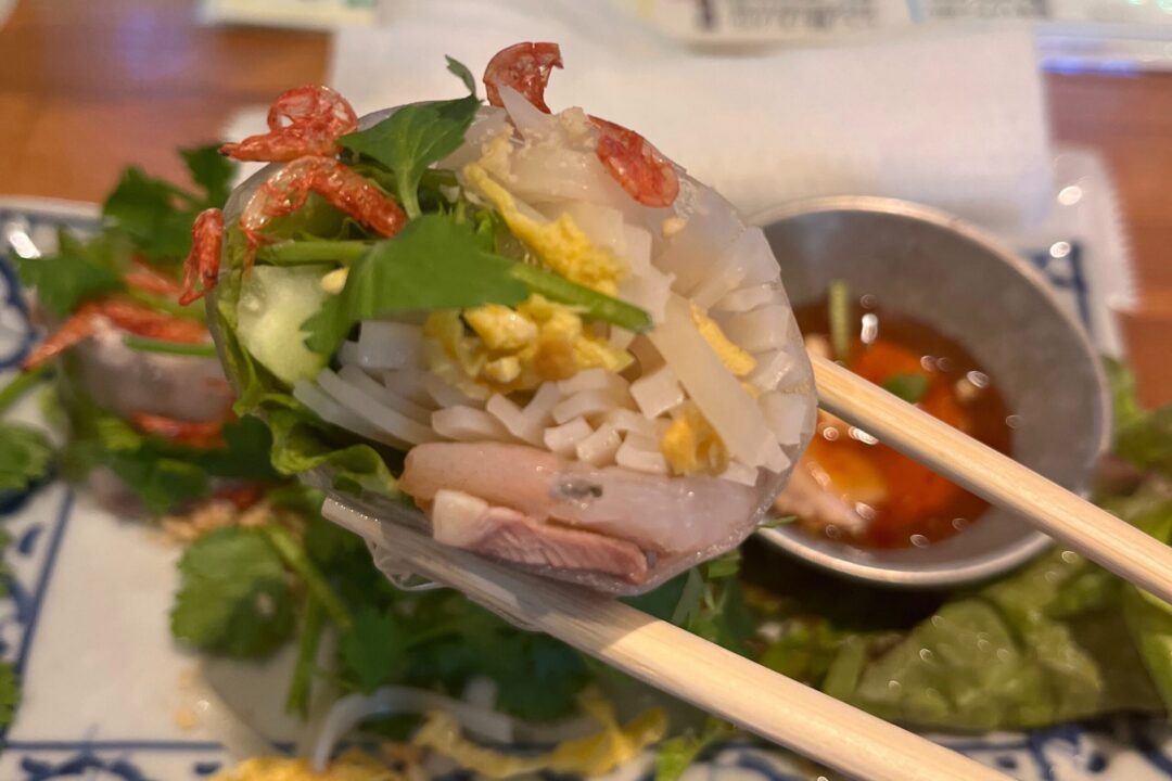 BAKASOUL ASIAのエビチキ生春巻き