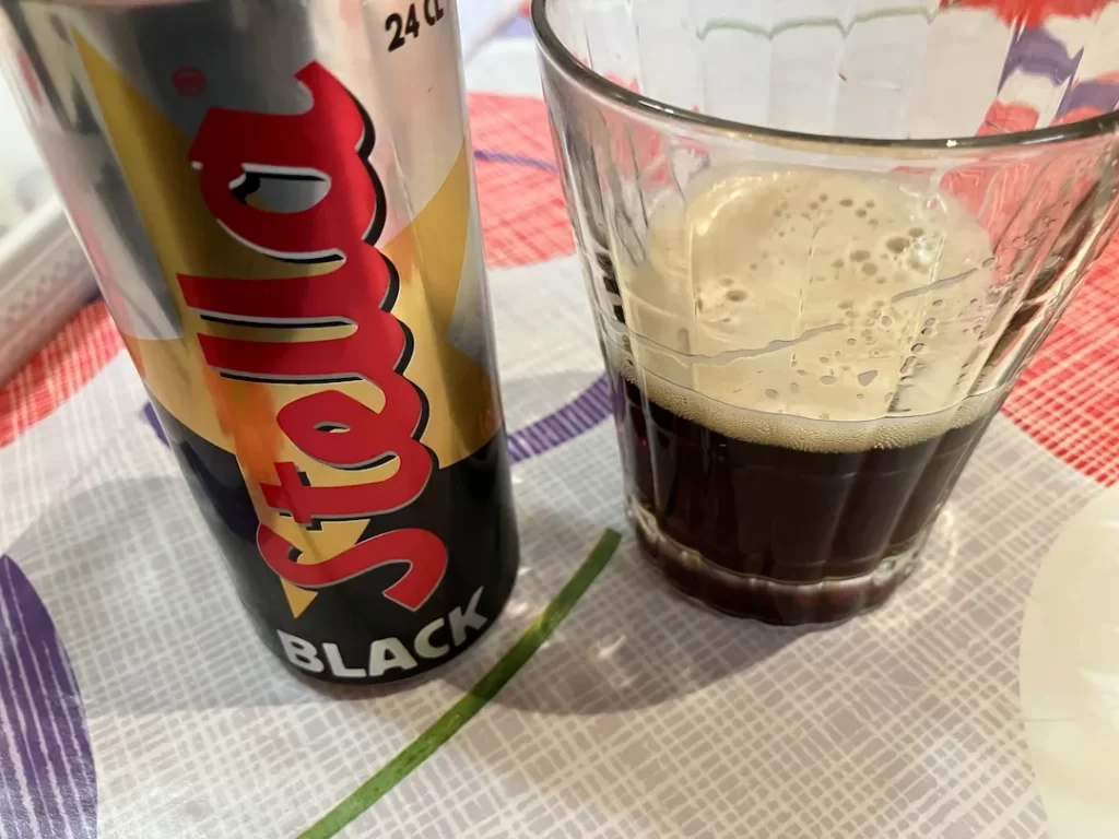 ブラッスリージェルバの
「ブラックステラビール」