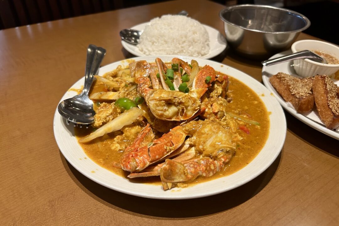 ソムオー 新大久保店のプーパッポンカリー