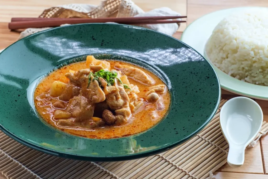 Thai Food Massaman Curry