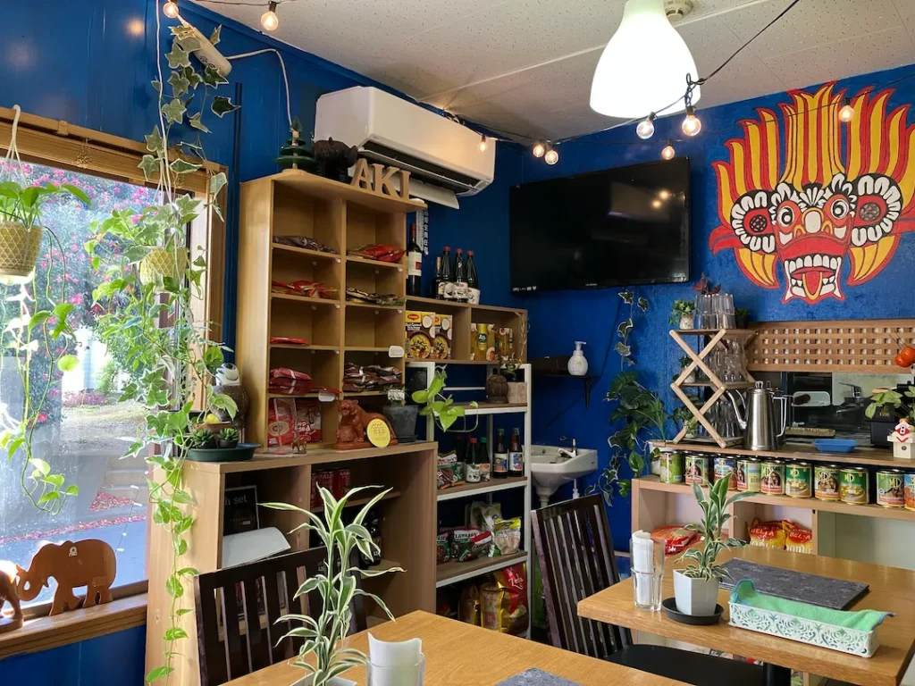 Aki Foods Sri Lankan Restaurantの内観