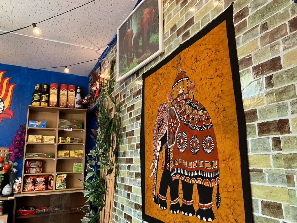 Aki Foods Sri Lankan Restaurantの内観
