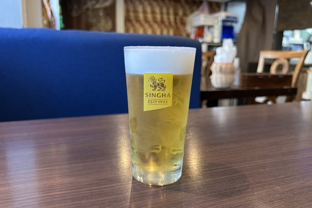 Tha Changの生シンハー